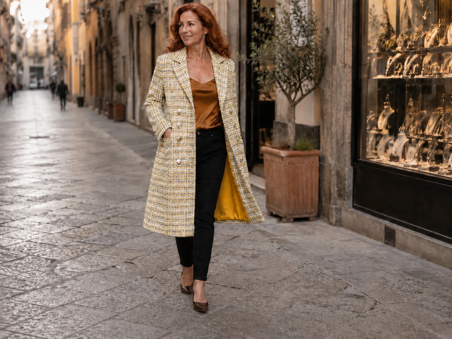 Chanel szövet ezüst lurex szállal átszőve