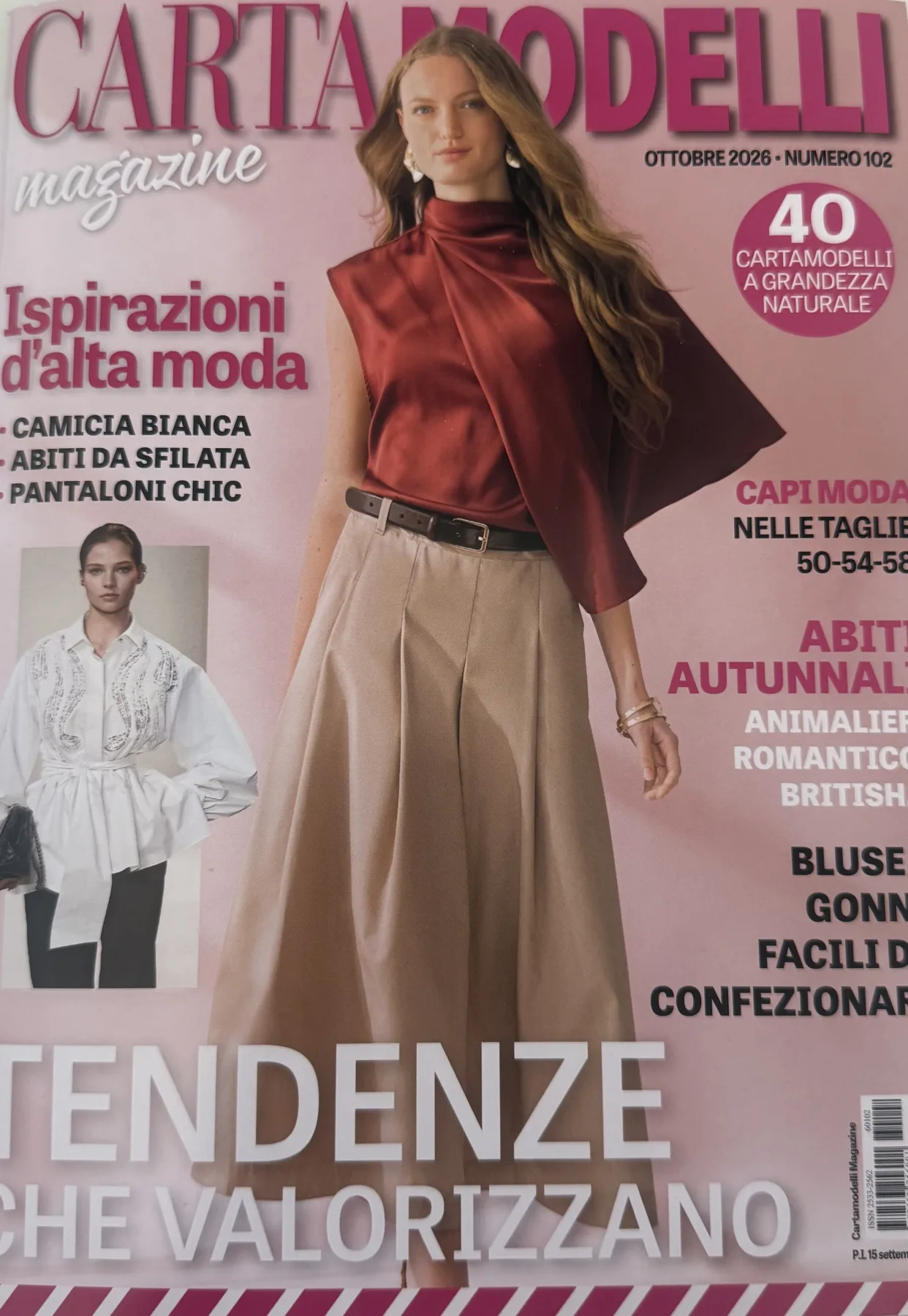 Cartamodelli divatmagazin 2026 Október