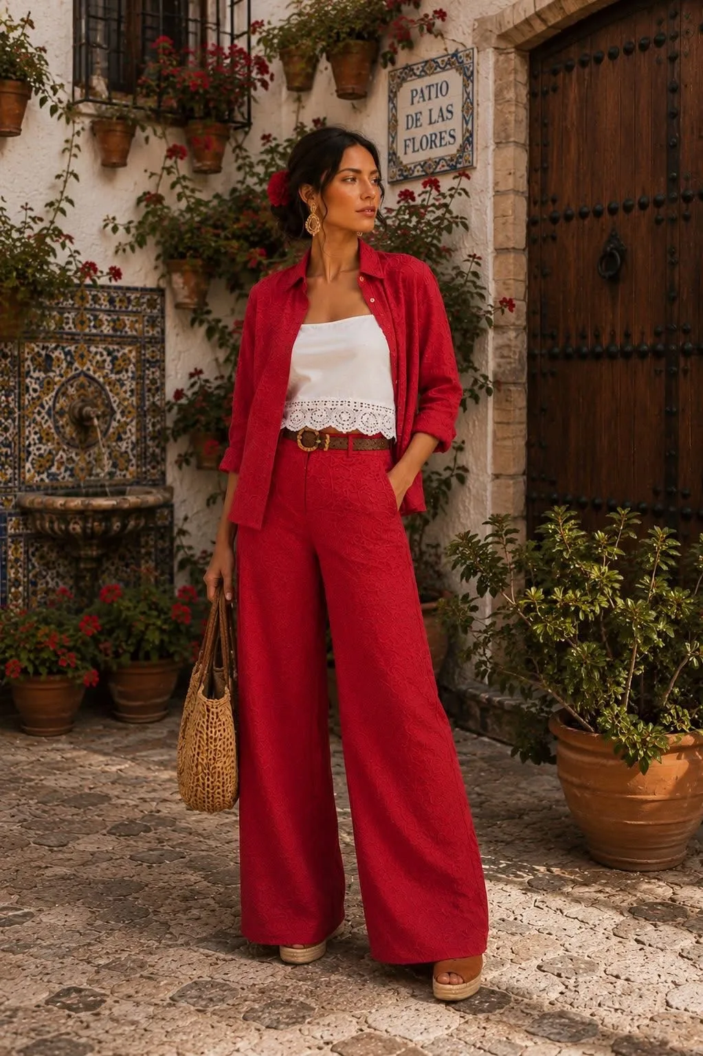 Hímzett nyári vászon